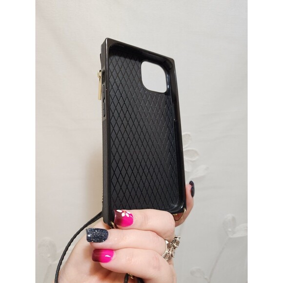 Cell Phone 3 Pc Lot Pink Black Protector Carrying Case Straps Wallet Durable - Picture 7 of 15